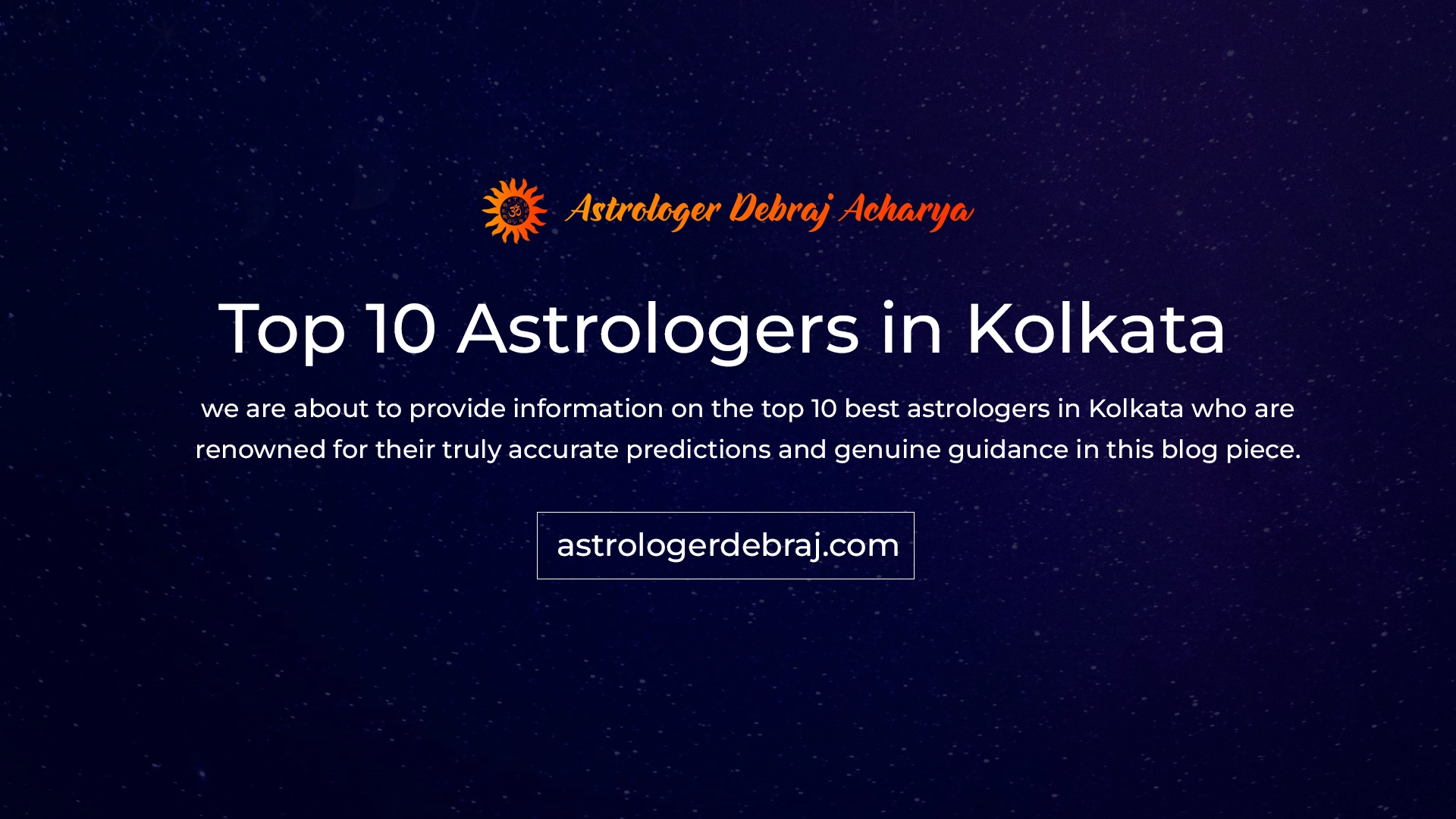 top 10 astrologers in kolkata